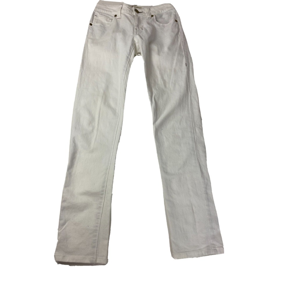 White CAbi Denim Jeans Size 0 Women's